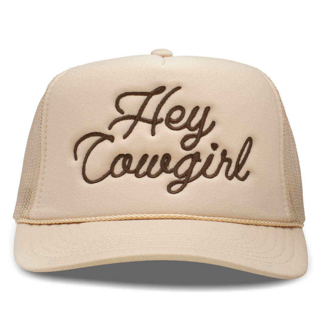 Hey Cowgirl Trucker Cap - Charlie 1 Horse