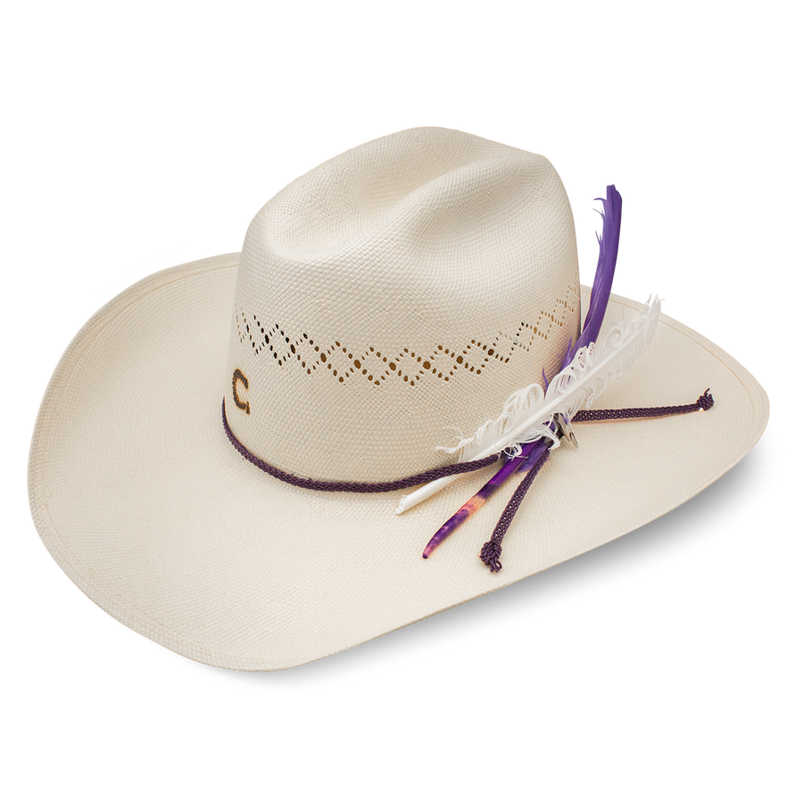 10X Purple Haze Cowgirl Hat - Charlie 1 Horse