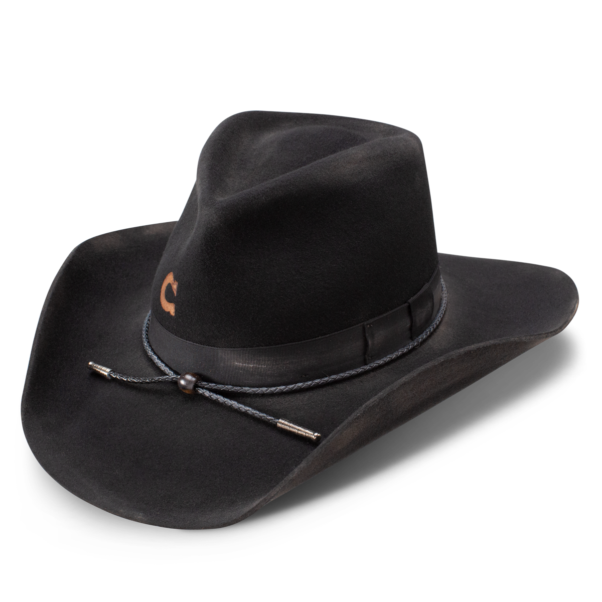 Charlie 1 Horse Desperado Wool Hat Black