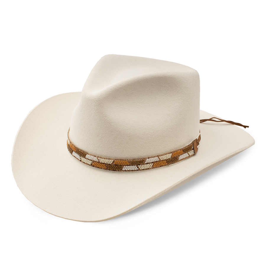 White Lightnin' Fashion Hat - Charlie 1 Horse