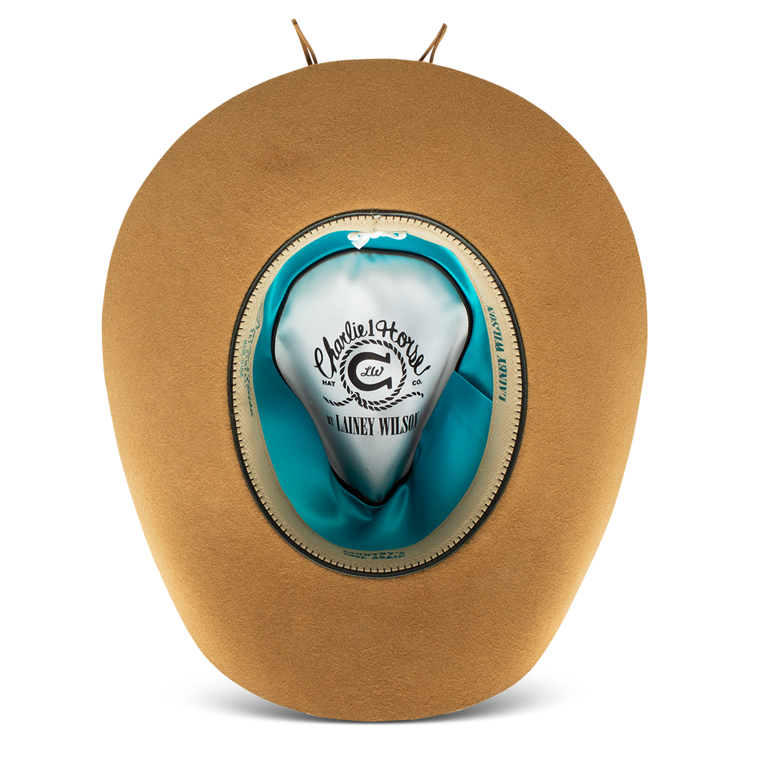 White Lightnin' Fashion Hat - Charlie 1 Horse