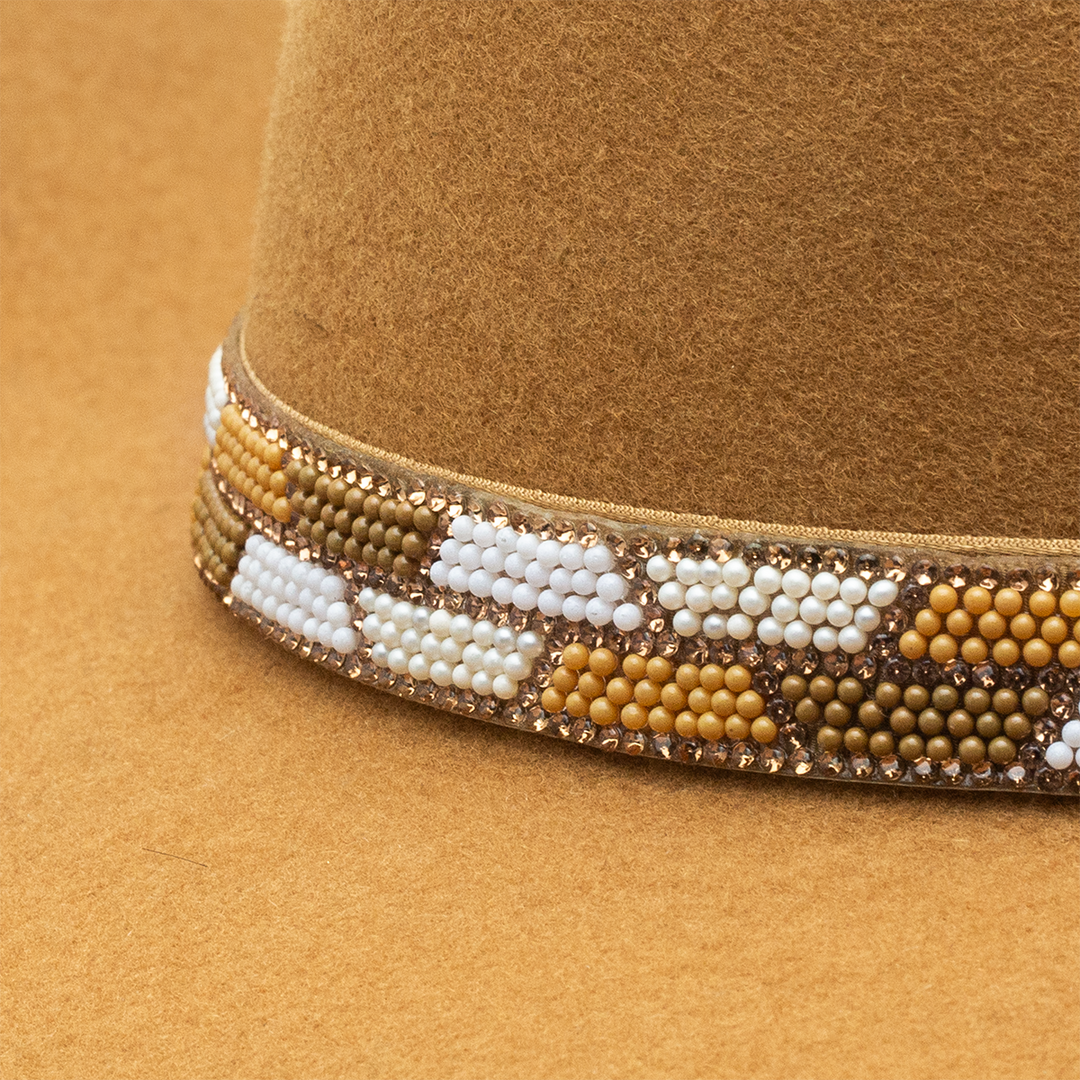 White Lightnin' Fashion Hat - Charlie 1 Horse