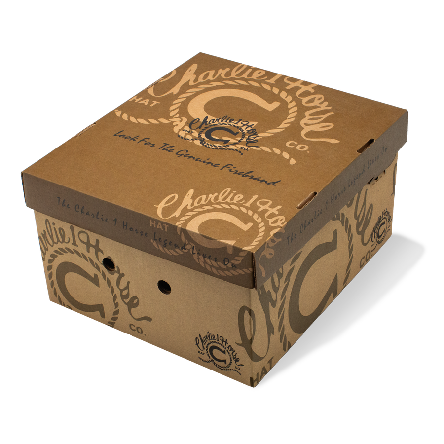 C1H Hat Box - Charlie 1 Horse