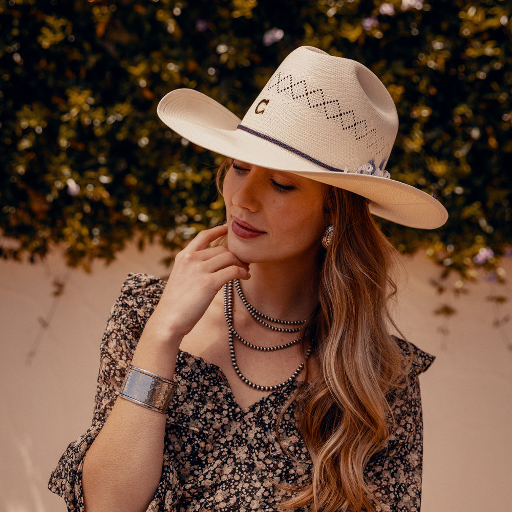 10X Purple Haze Cowgirl Hat - Charlie 1 Horse