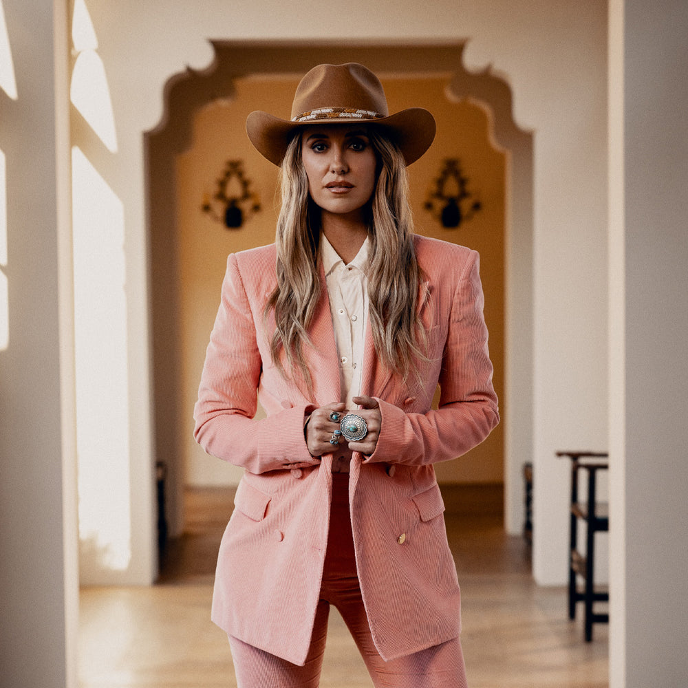 White Lightnin' Fashion Hat - Charlie 1 Horse