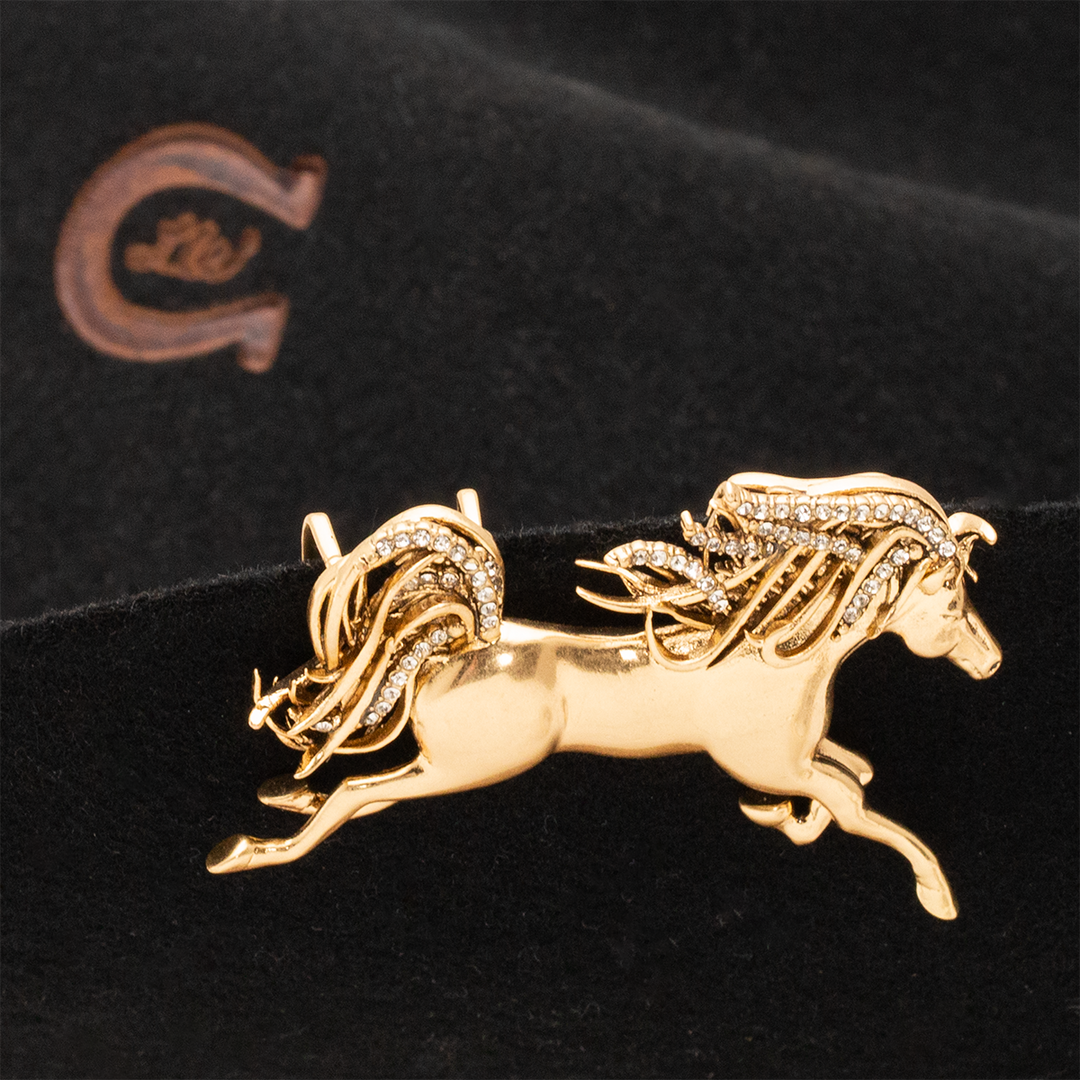 Horse Hat Clip - Charlie 1 Horse