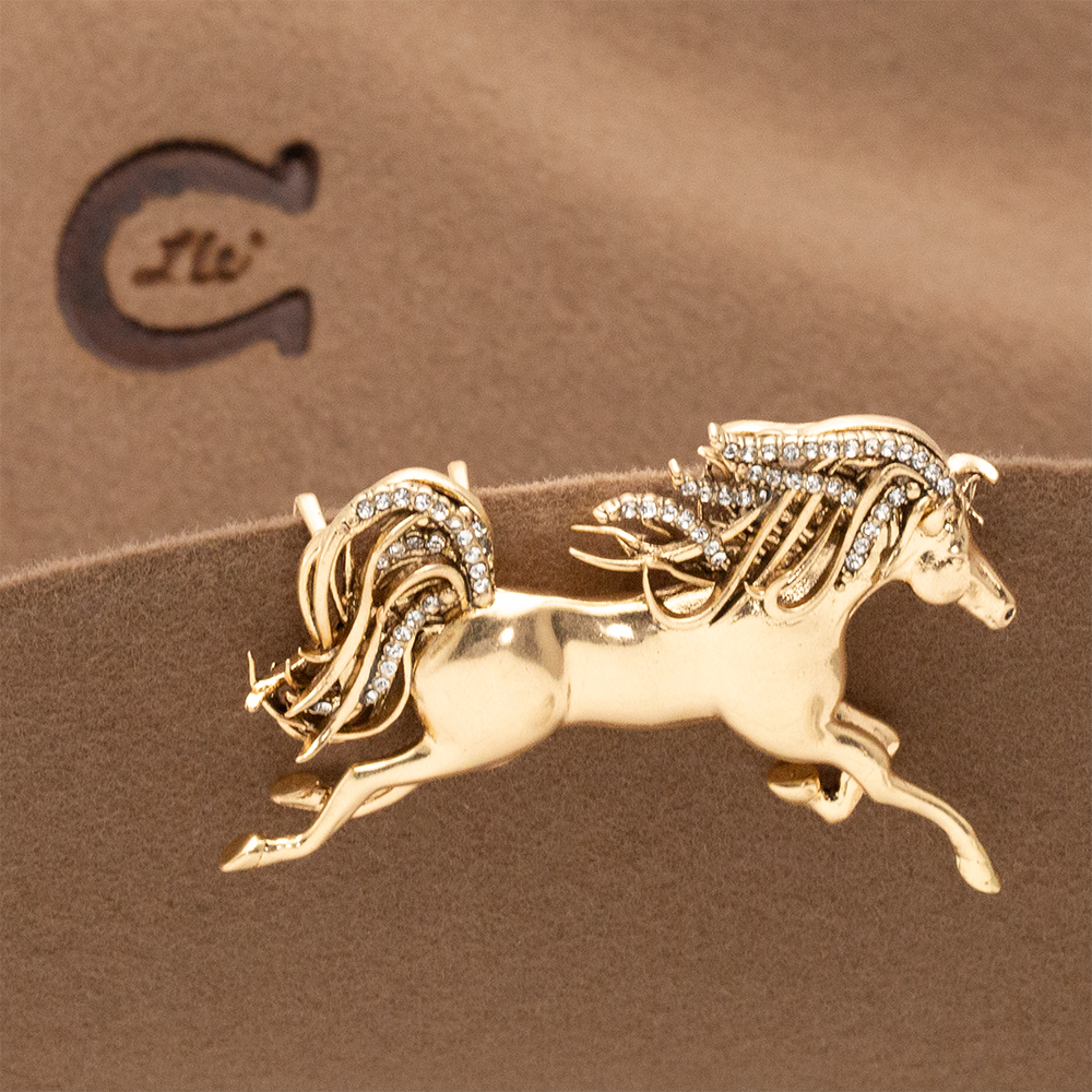 Horse Hat Clip - Charlie 1 Horse