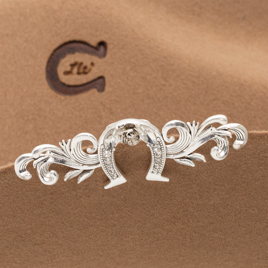 Horseshoe Hat Clip - Charlie 1 Horse