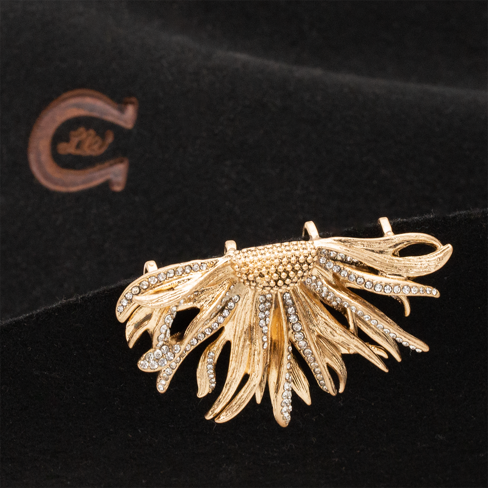 Flower Brim Bling - Charlie 1 Horse