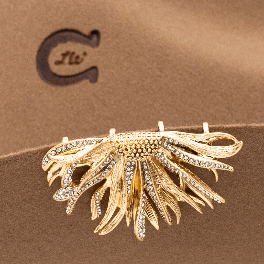 Flower Brim Bling - Charlie 1 Horse