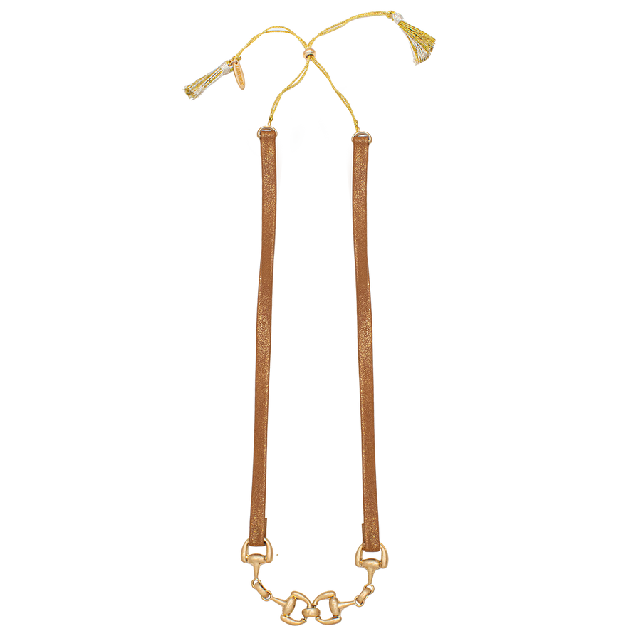 Metallic Suede Hat Band - Charlie 1 Horse