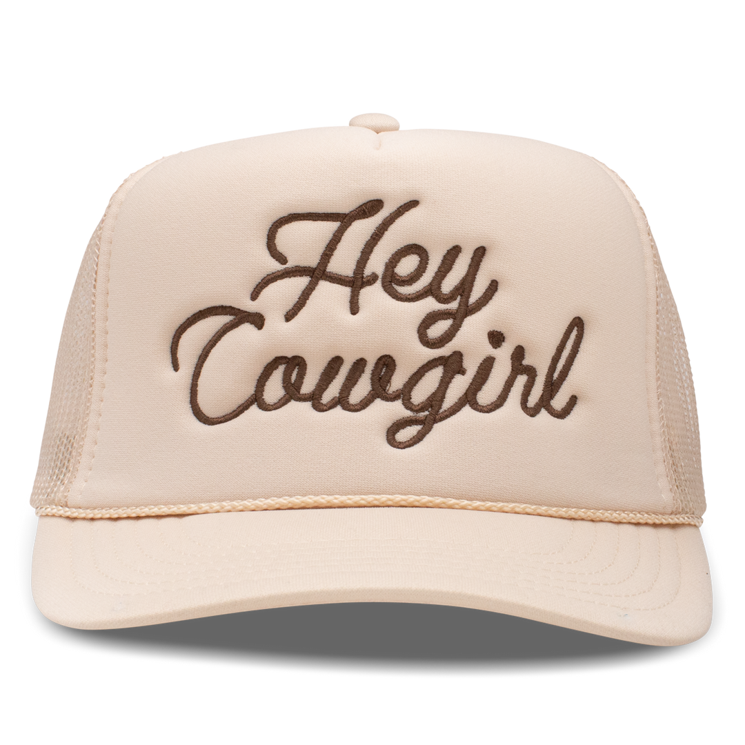 Hey Cowgirl Trucker Cap - Charlie 1 Horse