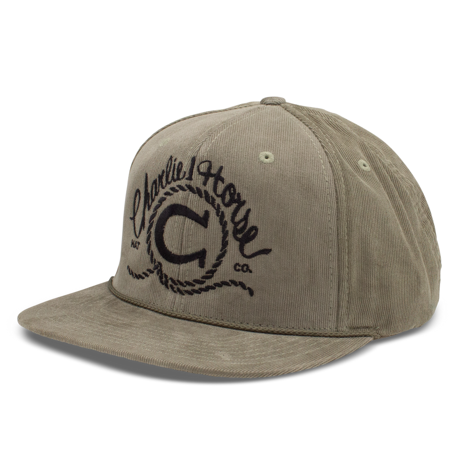 Corduroy Logo Cap - Charlie 1 Horse