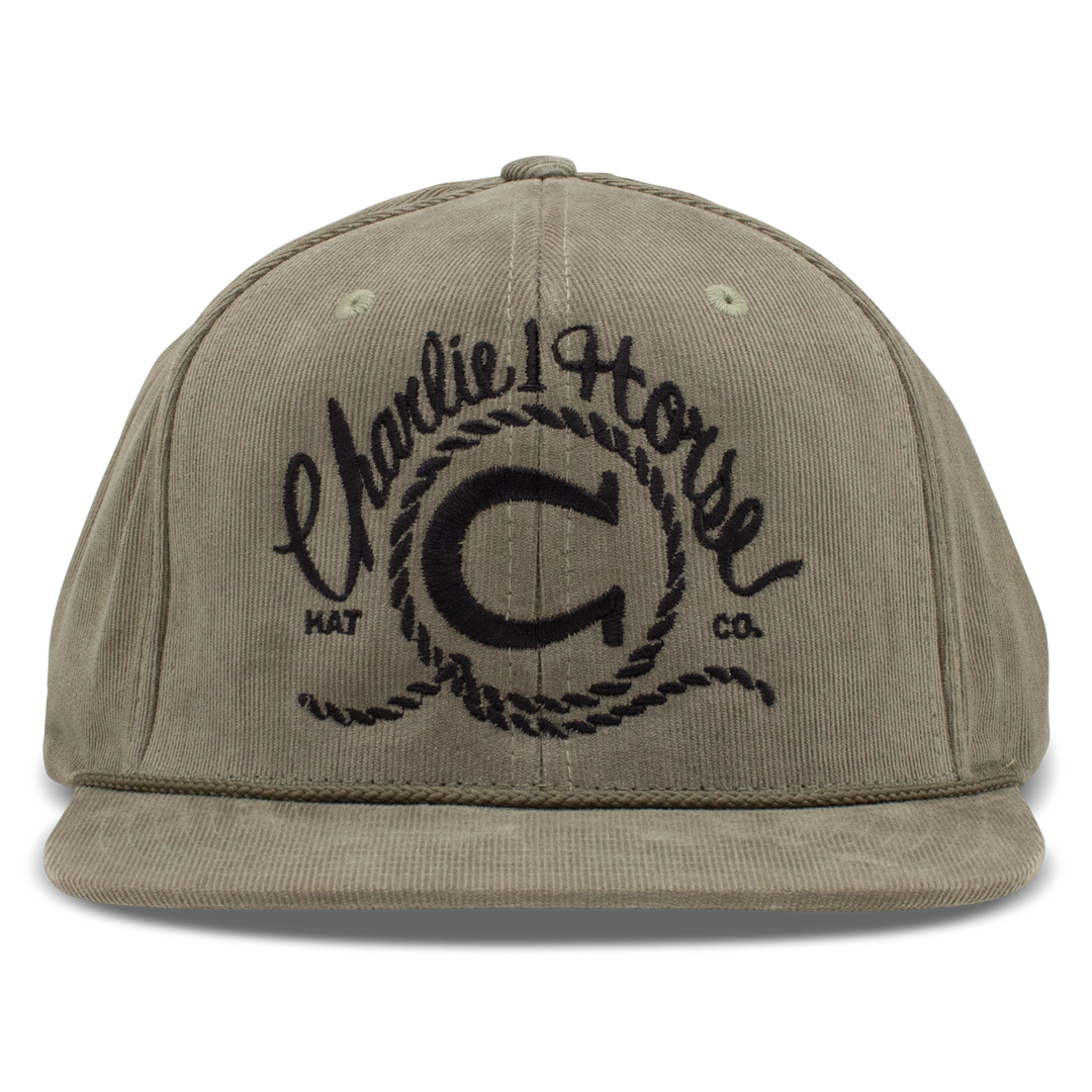 Corduroy Logo Cap - Charlie 1 Horse