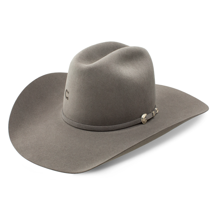 Transparent Silver Cowgirl Hat 20X The Champ Western Hat