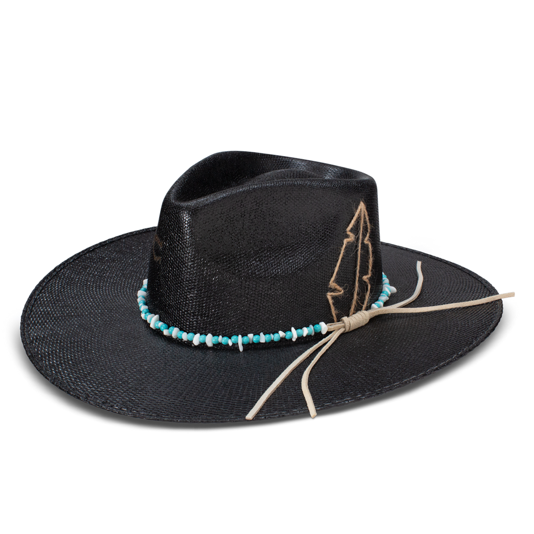 Marchen☆Angora bokashi trooper hat Midnight Toker Fashion Hat – Charlie 1 Horse