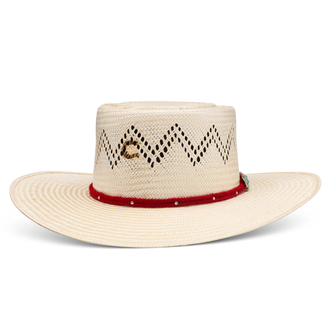 Painted Borders Fashion Hat - Charlie 1 Horse