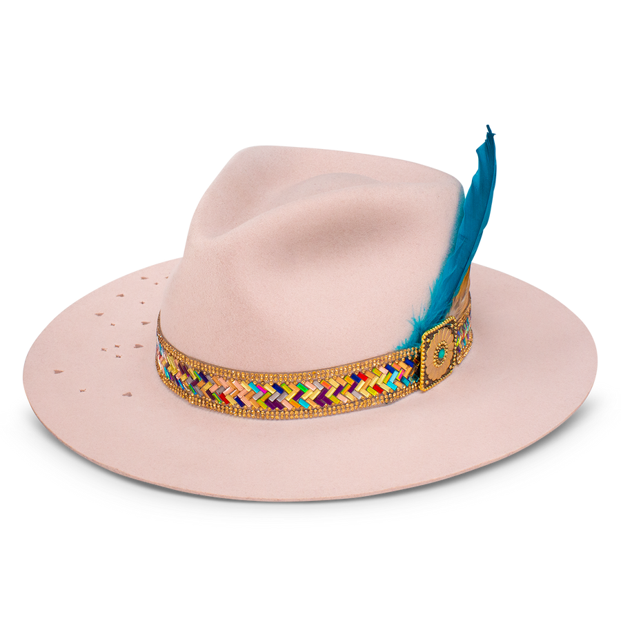 Hillbilly Hippie Fashion Hat - Charlie 1 Horse