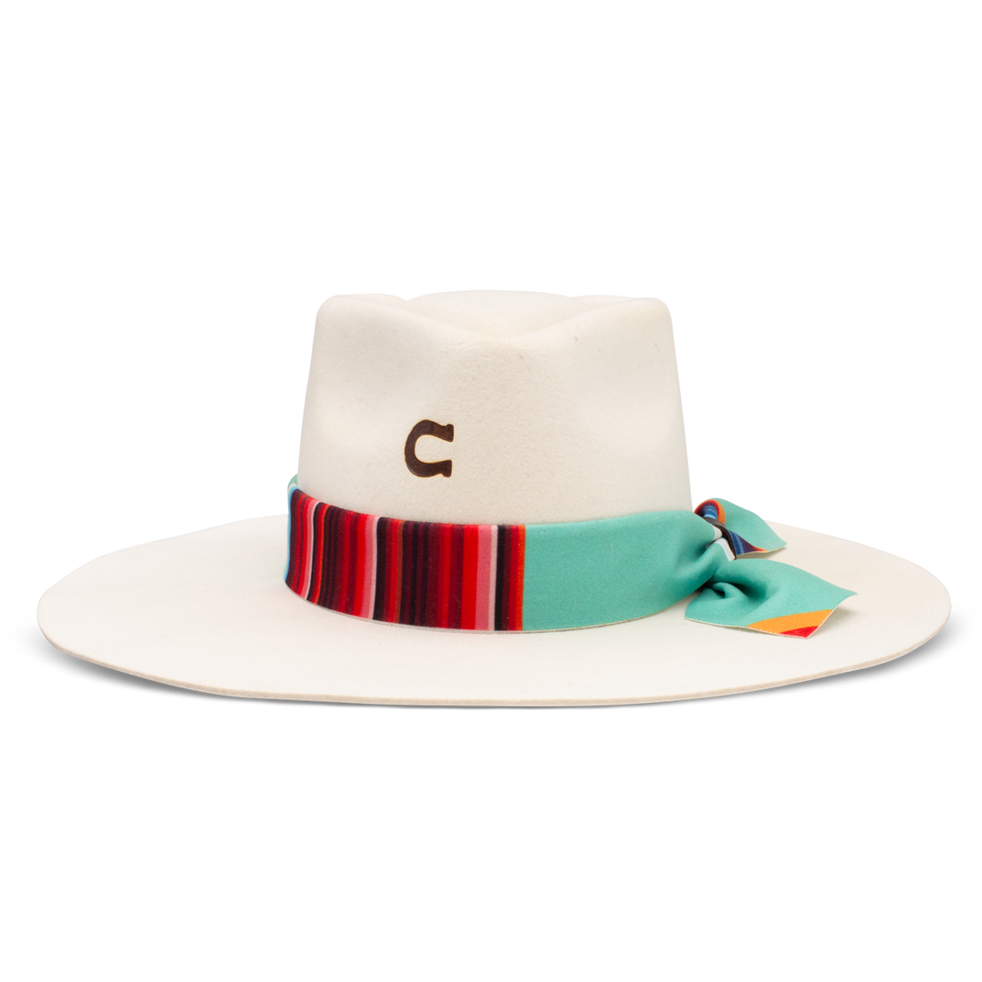 Indian Lodge Fashion Hat (Missing Info) - Charlie 1 Horse