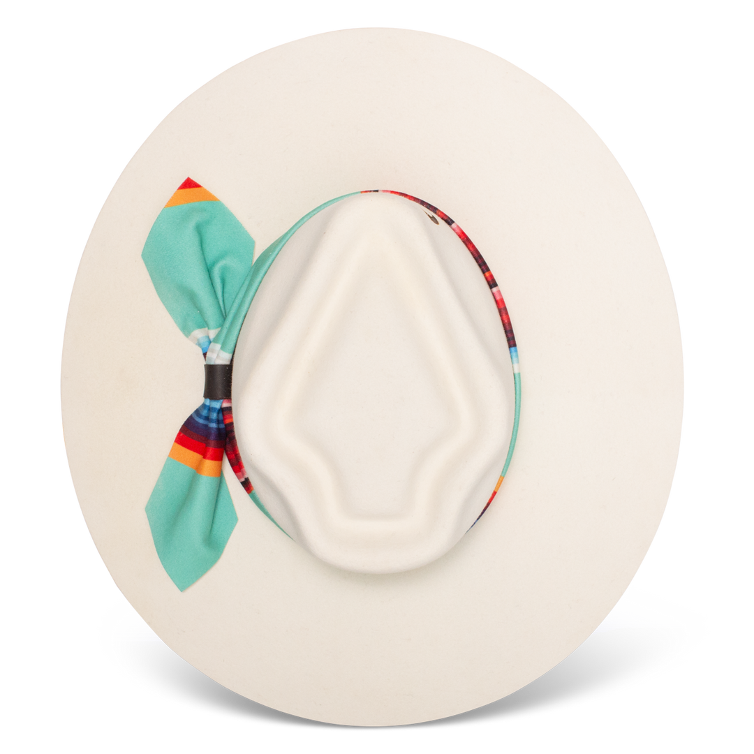 Indian Lodge Fashion Hat (Missing Info) - Charlie 1 Horse