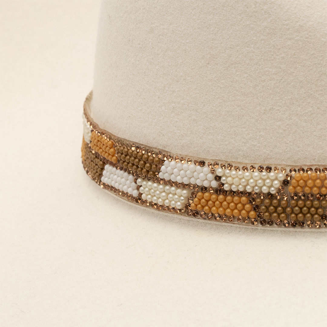 White Lightnin' Fashion Hat - Charlie 1 Horse
