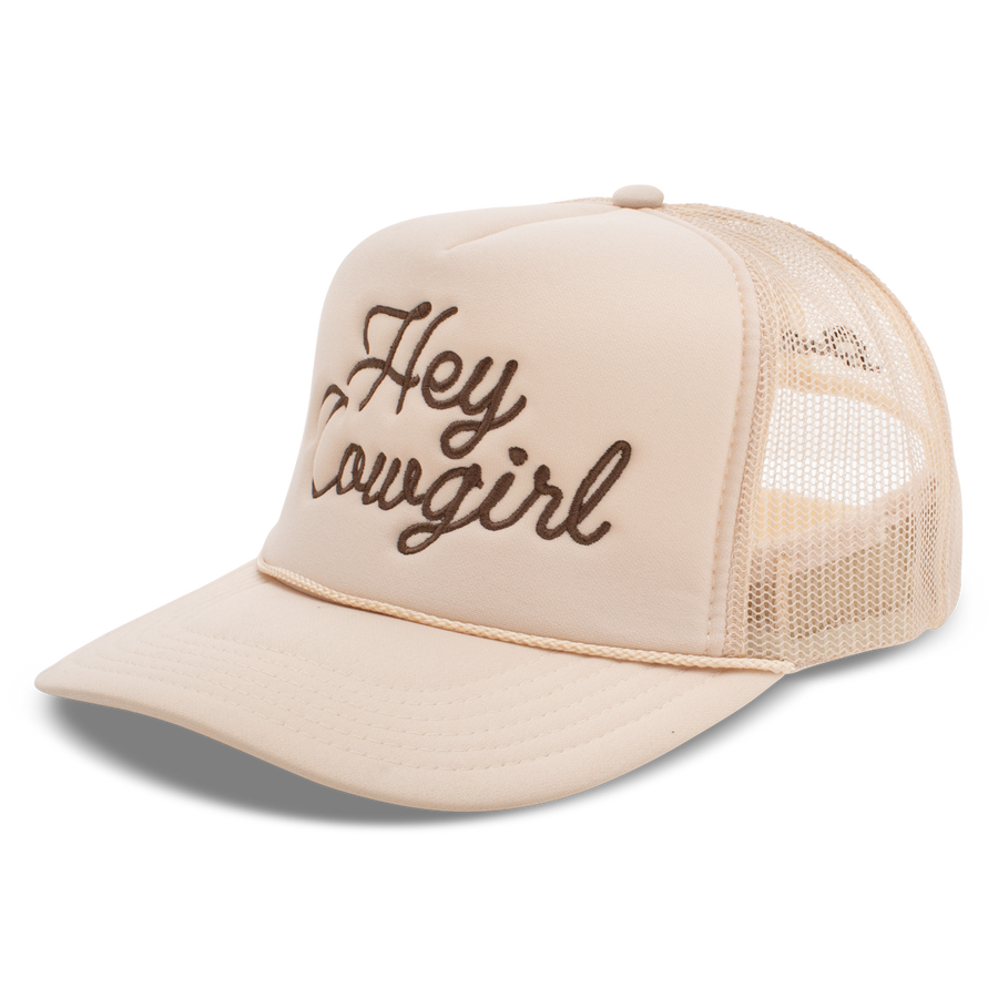 Hey Cowgirl Trucker Cap - Charlie 1 Horse