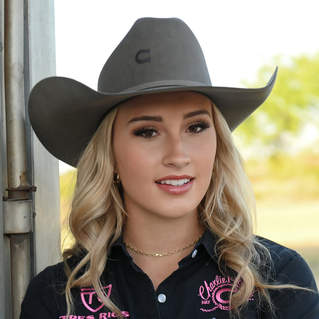 6X Cash Cowgirl Hat - Charlie 1 Horse