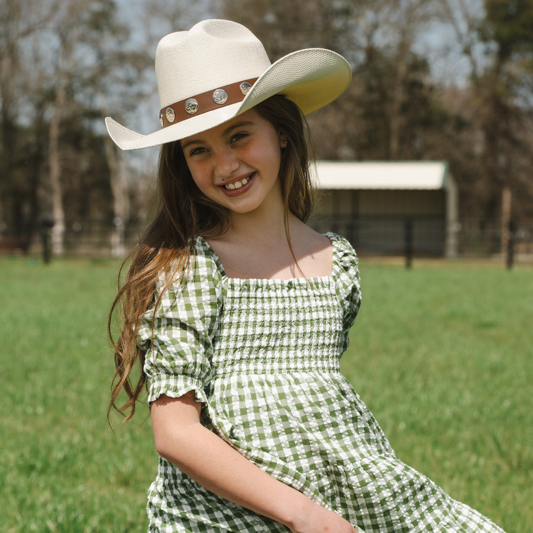 Hang Tight Honey Jr - Youth Cowgirl Hat - Charlie 1 Horse