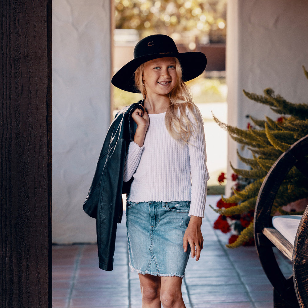 Wanderlust Jr - Youth Fashion Hat - Charlie 1 Horse